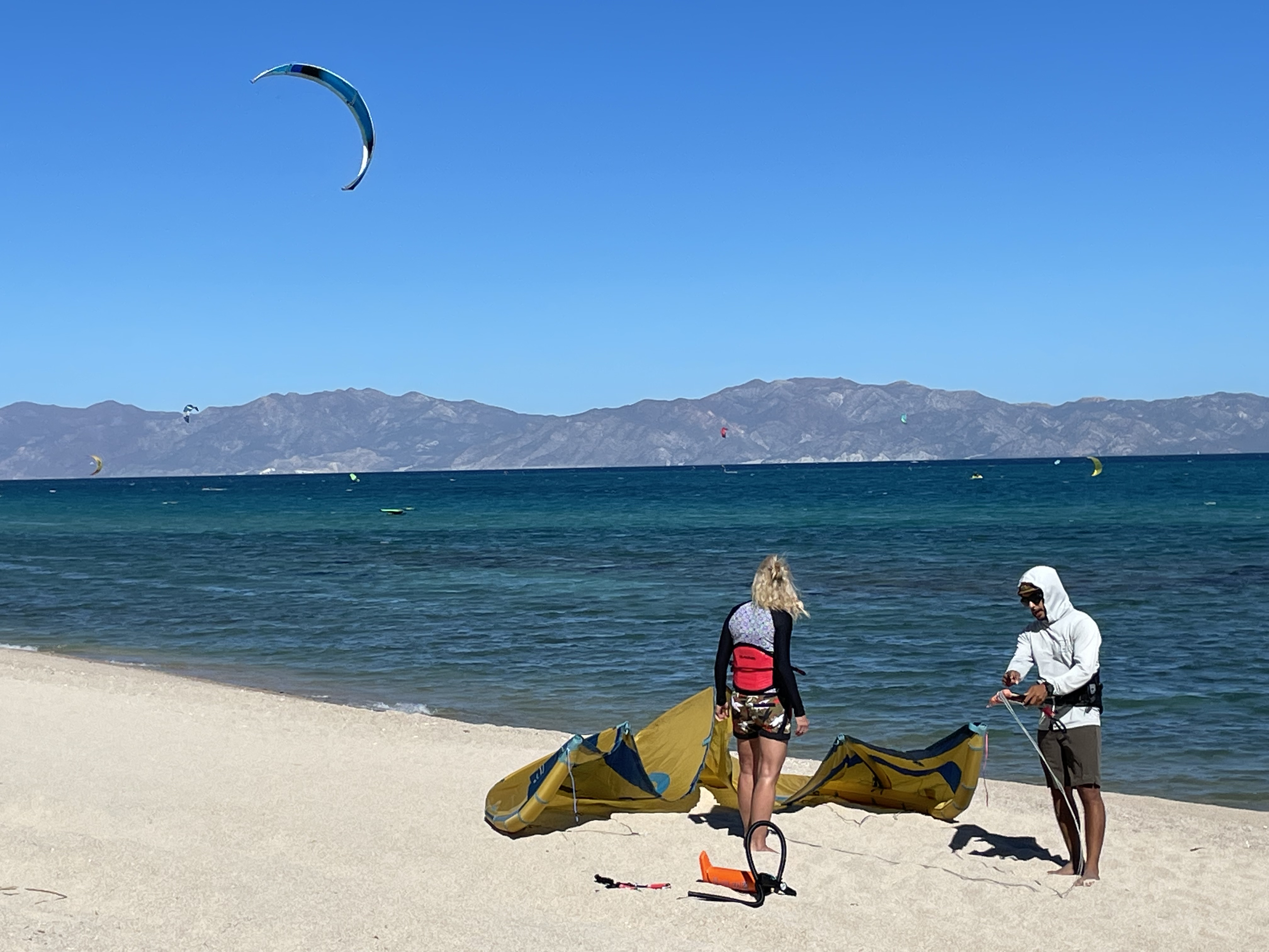 kiteboard instructor la ventana baja